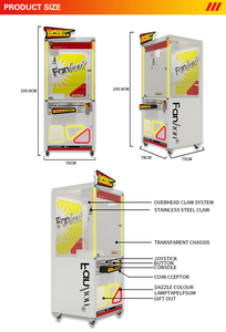Macchina Acchiappapupazzi Commerciale a Moneta Completamente Self-Service con Codice QR, Macchina Acchiappapupazzi per Regali Speciali per Centri Commerciali e Parchi Divertimento - Product Image 2