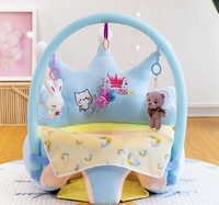 Chaise d'apprentissage pour bébé avec dessin animé personnalisé Sièges souples en forme d'animal pour enfants Canapé en peluche pour bébé assis Canapé pour bébé apprendre à s'asseoir pour les enfants