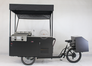 OEM Tricycle mobile à 3 roues <span class=keywords><strong>pour</strong></span> la vente de hot-dogs, de pain, de café, de nourriture, avec assistance au pédalage, vélo <span class=keywords><strong>cargo</strong></span> électrique - Product Image 4
