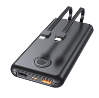 Usine en gros USB C mince grande capacité batterie externe 10000mAh PD20W charge rapide chargeur Portable banques d'alimentation