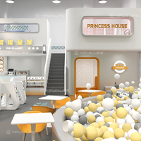 Équipement de jeu interactif de simulation de jeu doux Jeux pour enfants Terrain de jeu intérieur pour enfants