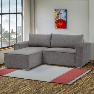 Contemporary Italian Design Tofu <b>Block</b> Modular L-Shape Sectional Cloud Flower Pattern Customizable Eco-Friendly Modern - Product Image 1