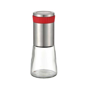 Moulin à piment portable en acier inoxydable 100 ml, moulin à épices manuel, gadget de cuisine pour usage domestique - Product Image 1