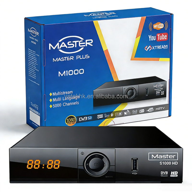 Full HD DVB-S2 Digital Universal <strong>Master</strong> <strong>Decoder</strong> Satellite TV Receivers Set-top Box
