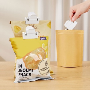 Clip de scellage portable pour mini-sachets de snacks, clip de conservation alimentaire en plastique pour la maison - Product Image 5