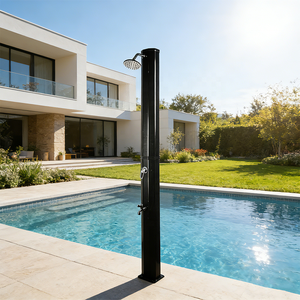 Conjunto de Grifería Moderna para <span class=keywords><strong>Ducha</strong></span>, Mezclador de Agua Fría y Caliente, <span class=keywords><strong>Ducha</strong></span> <span class=keywords><strong>Solar</strong></span> Exterior para Piscina - Product Image 1