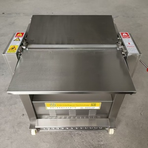 Machine automatique à peler la peau de porc en acier inoxydable |   Découpeuse de peau de viande pour ligne de traitement du bacon et du <span class=keywords><strong>jambon</strong></span> de ventre de porc - Product Image 2