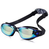 Lunettes de natation professionnelles personnalisées pour adultes, anti-fuite, protection UV, anti-buée, HD, sécurité, étanches