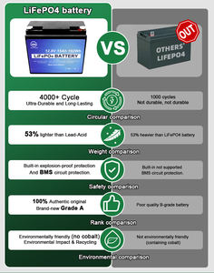 LMFP 12v 20Ahリチウム電池エネルギー貯蔵システム用15Ah 3.7V 12.8V <span class=keywords><strong>24V</strong></span> - Product Image 5