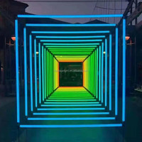40pcs 1m RGB Pixel LED Bar Light Artnet Matrix Dmx Control Wall Wash Disco Club Stage Lighting