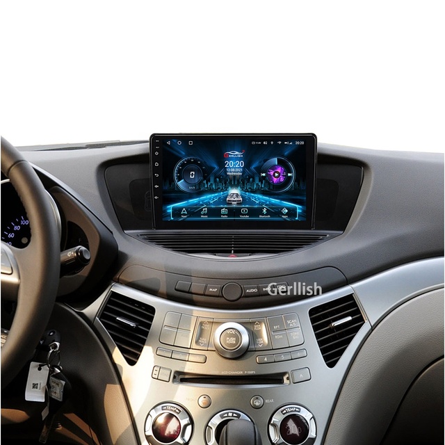 Gerllish 128G Android Auto Stereo Head Unit GPS Navigation and Multimedia Player for Subaru Tribeca 2008-2014 IPS Navi