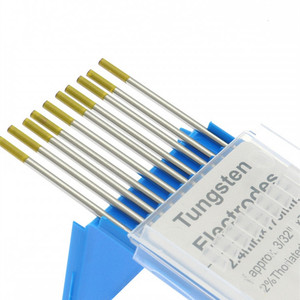 Electrodo de Tungsteno WL-20 AZUL 3/32\" <span class=keywords><strong>para</strong></span> Soldadura TIG, Paquete de 10 (2% Lantano) China - Product Image 3