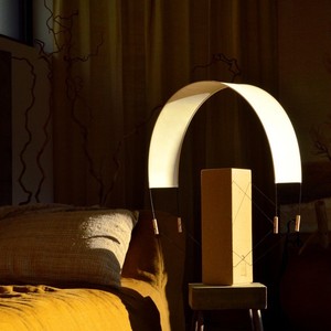 Minimalist Modern Glass Table Lamp Led <b>Light</b> Source E27 Bulb Base Switch Control For Bedroom <b>Bedside</b> Living Room Sofa - Product Image 1