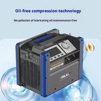 Machine de récupération de réfrigérant VRR24M-C, unité compacte et portable pour les services professionnels de CVC et de réfrigération