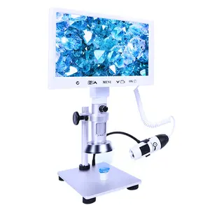 OPTO-EDU A36.5101 2.0M 7 "microscopio doppio portatile Stereo LCD di Digital della lente di USB