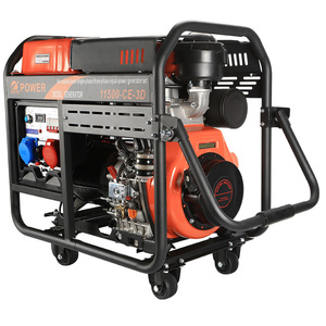 Groupe électrogène portable à châssis ouvert, refroidissement par air, démarrage 50/60Hz 230V/240V 200A, puissance continue commerciale, télécommande - Product Image 4