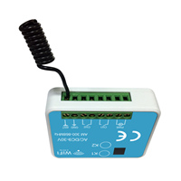 Récepteur YET402WFR-MF (V3.0) Multifréquence 433 868 Mhz Contrôleur de porte de garage intelligent Récepteur Wifi 2CH