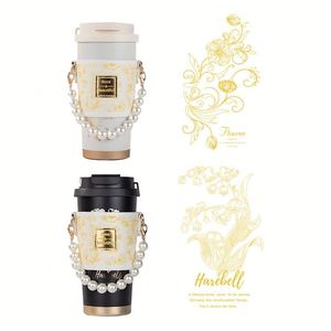 Vaso de 500 ml de Acero Inoxidable 316 y Silicona PP con Pajita, Elegante Caja de Regalo, Juego de Regalo Perfecto para Niñas - Product Image 6