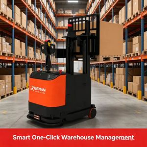 Solution de manutention automatisée : Robot AMR autonome avec navigation laser SLAM pour la logistique en entrepôt étroit, chariot à palettes HAMMER2.0 1200k - Product Image 5