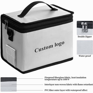 กระเป๋าเก็บแบตเตอรี่ขนาดใหญ่ ป้องกันไฟไหม้ ป้องกันการระเบิด สำหรับการชาร์จและจัดเก็บแบตเตอรี่ลิเธียมโพลิเมอร์ - Product Image 3