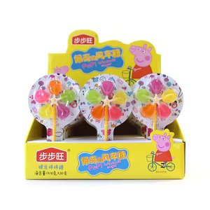 Moulin à vent coloré bonbons durs filature sucette loisirs pour enfants collations de bonbons créatives - Product Image 5