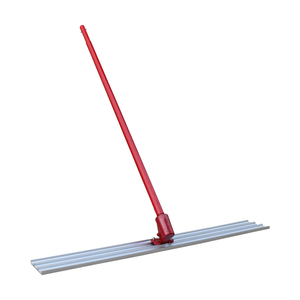 Herramienta de mano de flotador de toro de hormigón grande de grado industrial con varilla de nivelación de suelo de magnesio y placa de pulido - Product Image 1