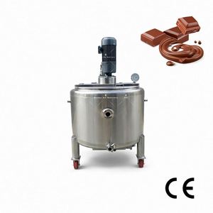 Ace <b>Small</b> Capacity Food Grade Stainless Steel 304 316L Double Jacket Heating Viscous Liquid Mixing Tank <b>Chocolate</b> Mixing Tank - Product Image 6