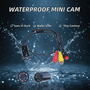 Caméra vidéo sous-marine miniature étanche 12V avec <span class=keywords><strong>vision</strong></span> nocturne et lumière LED pour l'inspection des canalisations et des égouts - Product Image 3