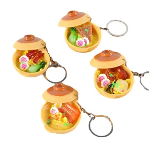 Моделирование wangdun миниатюрная китайская пищевая игровая модель для запекания кулон мини-лапша брелок для игрушек миниатюры