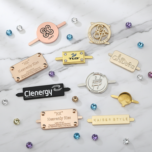 Custom Metal <b>Luggage</b> <b>Tags</b> Letter Design Fashionable Personalized Name <b>Tags</b> for Handbags Backpacks Accessories - Product Image 6