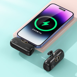 M-nữ Hoàng 20W PD sạc nhanh ngân hàng điện cầm tay 5000mAh Mini viên nang sạc USB Type-C năng lượng mặt trời Powered Pin cho điện thoại di động - Product Image 4