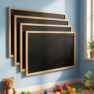 <span class=keywords><strong>Tableau</strong></span> <span class=keywords><strong>noir</strong></span> mural magnétique encadré en bois Foska OEM & ODM, différentes tailles, <span class=keywords><strong>pour</strong></span> <span class=keywords><strong>cuisine</strong></span>, café, boutique - Product Image 1