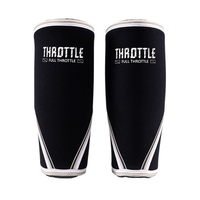Vente en gros personnalisée haltérophilie genouillères en néoprène Rodilleras 7mm gymnastique sport Compression genouillères soutien orthèse