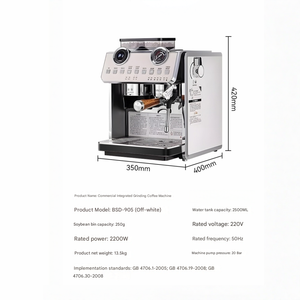 Optimice su Cafetería con una Versátil Máquina de Café Robótica y una Configuración de Máquinas de Café Comerciales de Alta Capacidad 01 Precise Tem - Product Image 1