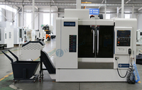 Centre d'usinage vertical CNC VMC650 de haute précision de Chine, BT40, 3/4/5 axes, marque Fanuc, neuf, prix compétitif