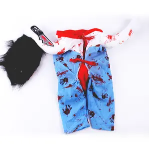 Dog Halloween Costumes Pet Deadly Doll Dog Costume Funny Costumes Halloween Clothes