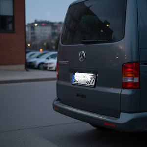 Éclairage de plaque d'immatriculation pour accessoires de voiture Volkswagen Transporter T5 - Product Image 3
