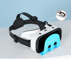 VR SHINECON FOV 100 grados Switch VR para juguete de juego <span class=keywords><strong>3D</strong></span> para niños 108G Mini gafas VR ligeras para <span class=keywords><strong>Nintendo</strong></span> - Product Image 2