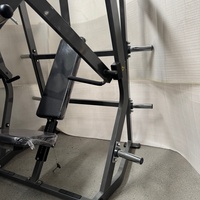 Appareil de musculation Iso-lateral pour tirage latéral et rameur bas, à charge par disques, pour entraînement de force et de fitness