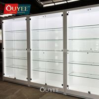 Meilleur fournisseur d'armoires de présentation étanches pour boutiques de produits de fumée avec éclairage LED et tiroirs, garantie de 3 ans