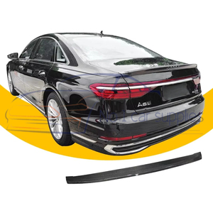 Aileron arrière <span class=keywords><strong>RS8</strong></span> pour A8, pièce de rechange automobile, fibre de carbone sèche, 2017 2018 2019 2020 2021 2022, accessoires extérieurs - Product Image 2