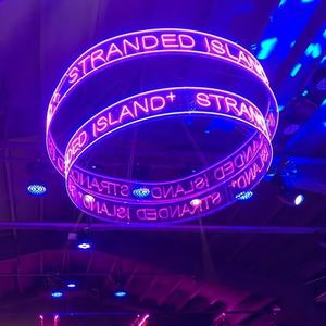 12V cerchio led al neon insegne <span class=keywords><strong>bar</strong></span> design di forma rotonda curvo luci al neon acrilico - Product Image 2