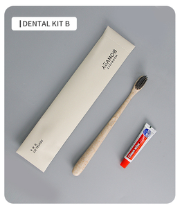 <span class=keywords><strong>Kit</strong></span> dentaire de luxe écologique pour soins bucco-dentaires, brosses à dents souples Dupont, logo personnalisé, <span class=keywords><strong>brosse</strong></span> à dents jetable pour hôtel, <span class=keywords><strong>kit</strong></span> dentaire - Product Image 4