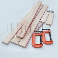 En Stock Usine Vente DIY Tapis Fait Main Broderie En Bois Tufting Cadre Tailles Personnalisées Cadre De Bureau