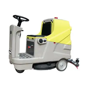 D5S Industrial Electric Single Brush Floor Washing Cleaning Machine Ride On Floor Scrubber Drier