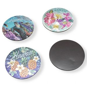 Aimants de réfrigérateur en feuille d'aluminium de haute qualité, souvenirs touristiques personnalisés de pays, villes et monde marin - Product Image 4