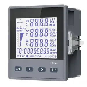 3-Phasen-Digitalanzeige Multimeter Stromzähler AC220V