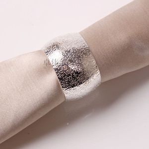 Anillos para Servilletas de Hierro de Alta Calidad con Cuentas, Diseño Floral de Diamantes de Imitación Plateados, para Bodas, Navidad, con Acabado de Mármol, Oro y Ganchillo, Ecológicos - Product Image 6