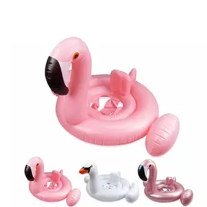 Flamingo gonflable enfants bébé anneau de natation été plage fête piscine jouets natation cercle piscine flotteur siège accessoires