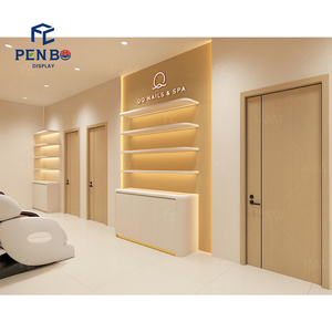 Hiện đại Spa & Beauty Salon Nail Salon đồ nội thất làm móng tay Nail bar trang trí chìa khóa trao tay Nail Salon thiết kế nội thất giải pháp - Product Image 4